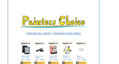 Desktop Screenshot of painterschoice.co.uk